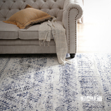 北欧宜家现代地毯客厅沙发茶几卧室床前美式乡村欧式摩洛哥风地毯