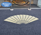 Melison定制酒店商场办公楼电梯logo地垫门口入门图案脚垫地毯