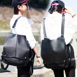 女士包包双肩包女韩版旅行背包潮简约单肩包两用女包2016新款时尚