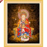新款经典钻石画十字绣地藏王菩萨竖版佛教佛像人物系列方钻满钻