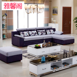 多功能沙发床 拉床转角沙发床简约现代 布艺沙发床组合沙发床