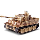 环奇遥控坦克车可发射子弹 金属炮管充电对战坦克模型男孩玩具车