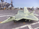 40厘米美国战机 F-22合金飞机模型 F22猛禽战斗机模型 摆件1：48