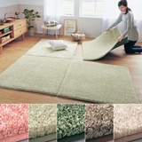 出口日本外贸原单 日单 舒适实用加厚可拼接地垫地毯（送粘贴条）