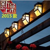 2015款户外太阳能壁灯篱笆灯 太阳能灯具庭院灯花园灯围栏灯防水