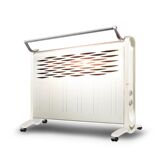 艾美特取暖器HC22025-W浴室烘衣暖气家用壁挂风机节能防水电暖器