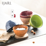 ijarl亿嘉日式餐具韩式创意家用陶瓷器米饭碗汤碗面碗甜品碗套装