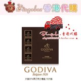 4月6日發圓通 香港專櫃 高迪瓦 Godiva 片裝85%黑巧克力禮盒16片