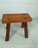 纯手工制作 实木 小方凳子换鞋凳子洗衣凳钓鱼凳儿童凳子槐木家具