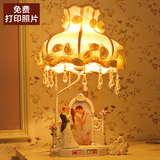 结婚礼物创意高档新婚庆欧式浪漫周年纪念日实用婚房卧室台灯摆件