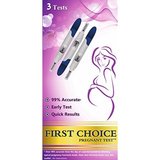 First Choice Pregnancy Test, Super Sensitive Early Detectio