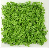 仿真草坪绿化墙体地毯四叶草皮假叶子阳台绿植装饰绿色植物背景墙