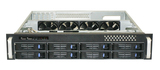 道和2U热插拔 8盘位480mm深短箱 2U热插拔存储服务器机箱 NVR