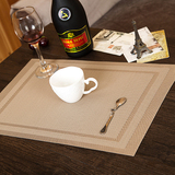 高档欧式西餐垫 PVC防滑餐垫隔热餐桌垫子可水洗环保餐布杯垫特价