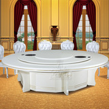 工程订制 珍珠白火锅餐桌 嵌入式电磁炉餐桌 分餐式酒店专用餐桌