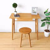 纯实木小书桌电脑桌日式简约现代白橡木小户型写字台办公桌特价