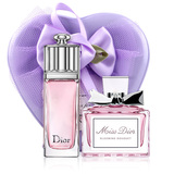 Dior/迪奥女士香水Q版明星套装 花漾+魅惑+精美礼盒组合 小样