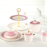 英式下午茶茶具结婚送礼欧式咖啡器具咖啡杯套装整套杯碟组合生活