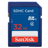 包邮SanDisk 闪迪 SD 32G SDHC Class4 高速 32g相机内存卡 存储
