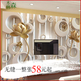 大型玉雕浮雕玫瑰 3D立体墙纸电视背景墙 卧室客厅无缝墙纸壁画