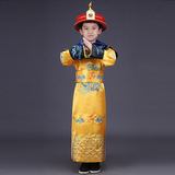 儿童清朝皇帝服装男款古装戏服影楼摄影童装汉服民族舞台表演出服