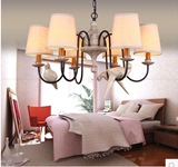 美式吊灯 现代小鸟客厅卧室餐厅灯 北欧式经典创意铁艺吊灯