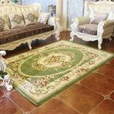 纯雕花欧式仿羊毛混纺地毯 中式古典图案 卧室客厅茶几沙发地毯
