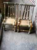 清凉耐用靠背竹椅子传统田园竹凳子纯手工制作竹椅子