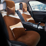 新款冬季美狮途高端品牌汽车坐垫时尚多色免捆绑车座垫五座
