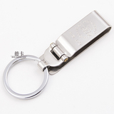 包邮 博友男士腰挂钥匙扣不锈钢钥匙圈经典回忆适合3.5厘米内腰带