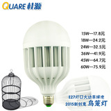 桂源E27LED暖白灯泡螺口创意鸟笼球泡3W室内工厂照明商用节能包邮