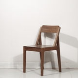 简约全橡木餐椅纯实木餐椅小户型家用简易餐椅食堂椅子可定制宜家