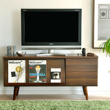 日式家具欧式现代简约风格客厅卧室小户型电视机柜地柜储物柜实木