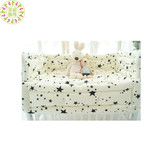 韩国代购正品星星纯手工纯棉婴儿床上用品 宝宝床品套件 六件套