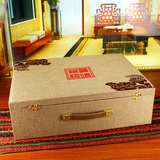 景德镇餐具套装碗盘 高档餐具礼盒 餐具锦盒送礼品瓷器专用包装盒