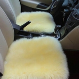 汽车坐垫小三件套纯羊毛澳州羊皮单片冬季保暖皮毛一体包邮