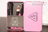 韩国正品代购3CE三只眼套刷子彩妆 化妆刷套装组合便携#PINK粉色