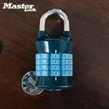 美国玛斯特锁 可调密码锁 防盗防撬四位密码挂锁 安全柜锁 1535