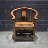 老船木家具实木圈椅主人椅扶手椅老板椅餐椅仿古太师椅靠背椅茶椅