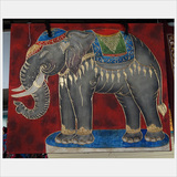 泰国装饰画大象金箔画泰式手工艺品东南亚风格客厅墙面壁饰挂画