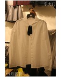 韩国进口东大门代购女装Lavender 新款休闲长袖系扣衬衫