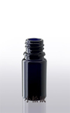 欧洲进口紫色黑色玻璃瓶精油瓶避光5ml化妆品超厚防紫外线