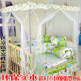 电动婴儿摇床折叠摇篮长加大双胞胎儿童床小孩摇床实木环保