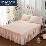 席梦思床罩床套韩式公主床盖床单床笠1.2米1.5m1.8米床裙单件包邮