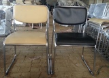 青岛绿森林办公家具办公椅子电脑椅 会议椅麻将椅 四脚钢架椅子