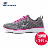 Skechers斯凯奇超轻便运动鞋 韩版系带柔软舒适女休闲跑步鞋12029