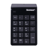 Sunreed/桑瑞得无线数字小键盘超薄商务财务会计键盘收银数字键盘