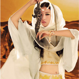 盘子女人坊 古装主题 时之刃服装 白色异域古装 西藏 沙漠服装