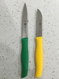 现货 德国原装 Zwilling 双立人黄色 绿色柄 蔬菜刀 水果刀