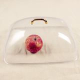 面包盖水果蛋糕食物展示盖带盖罩子托盘自助餐盘试吃透明翻盖批发